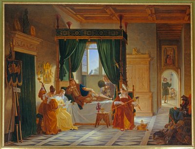 La convalescenza di Bayard - La convalescenza di Bayard ... da Pierre Henri Revoil