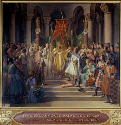 Terza Crociata: Re Filippo Augusto (1165-1223) prende l