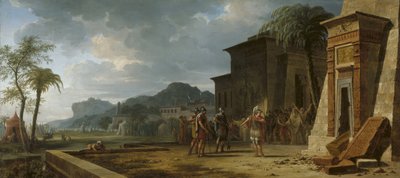 Alessandro alla tomba di Ciro il Grande, 1796 da Pierre Henri de Valenciennes