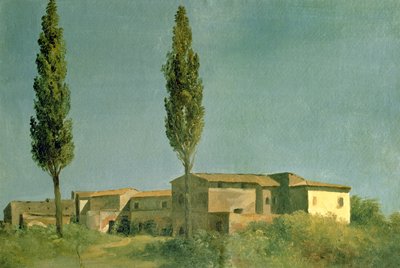 Alla Villa Farnese: I Due Pioppi, c.1777 da Pierre Henri de Valenciennes