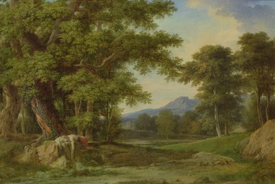Biblys che si trasforma in una sorgente, 1792-93 da Pierre Henri de Valenciennes