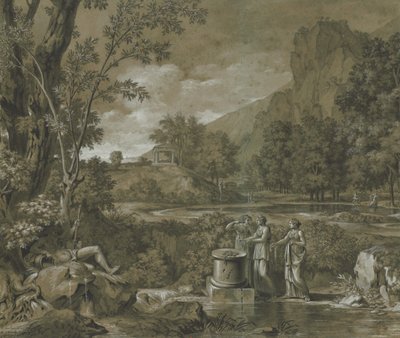 Paesaggio classico, 1779 da Pierre Henri de Valenciennes