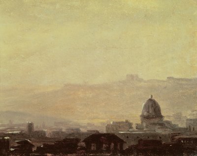 Case dominate da una cupola, Roma da Pierre Henri de Valenciennes