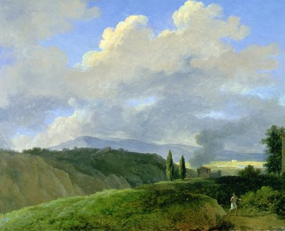 Paesaggio montuoso con figure da Pierre Henri de Valenciennes