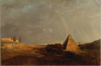 Piramide e arcobaleno da Pierre Henri de Valenciennes