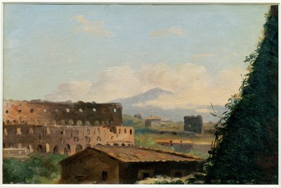 Vue du Colisee - Vista del Colosseo a Roma ... da Pierre Henri de Valenciennes