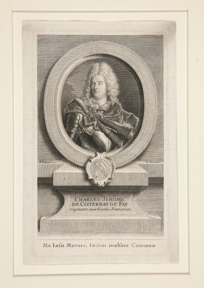 Charles Jérôme de Cisternay du Fay (1662-1723) da Pierre Imbert Drevet