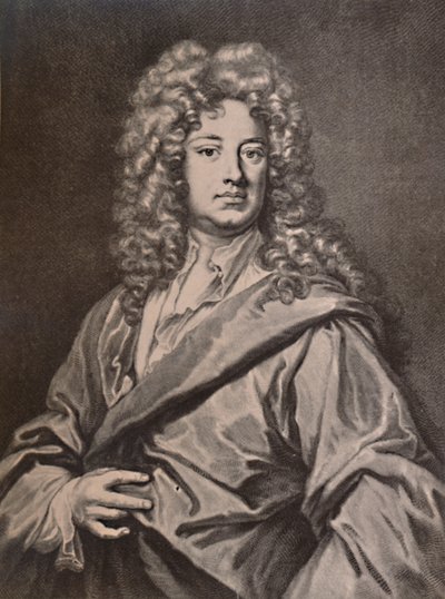 Charles Montagu, 1° Conte di Halifax, poeta e politico inglese, inizio XVIII secolo 1894 da Pierre Imbert Drevet