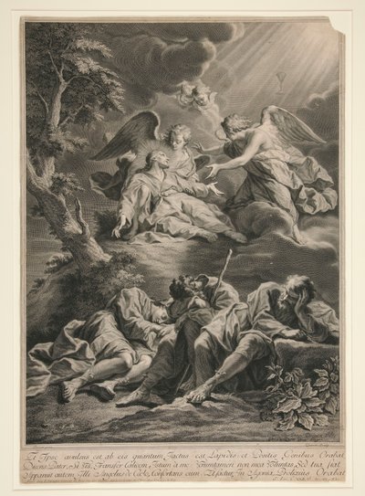 Cristo sul Monte degli Ulivi da Pierre Imbert Drevet