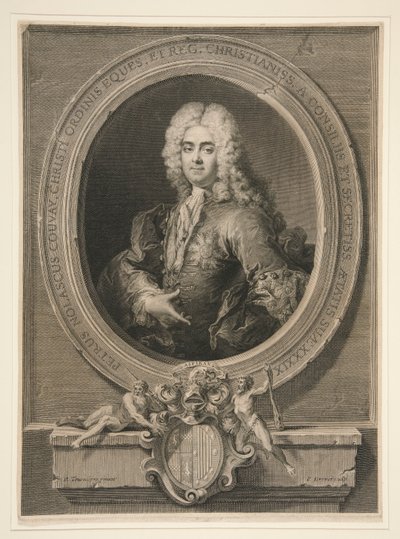 Petrus Nolascus Couvay da Pierre Imbert Drevet