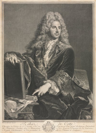 Robert de Cotte da Pierre Imbert Drevet