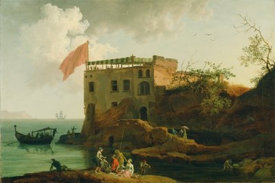 Veduta di Gaiola, c.1770-90 da Pierre Jacques Volaire