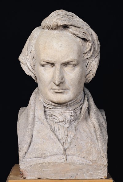 Busto di Victor Hugo all