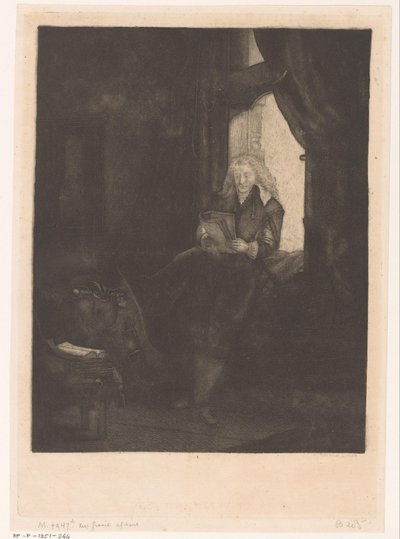 Ritratto di Jan Six da Pierre Jean Mariette (attributed to)