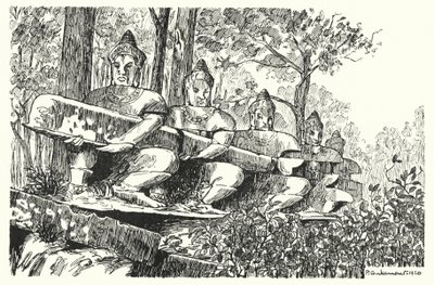 Giganti della balaustra da Pierre Jeannerat de Beerski