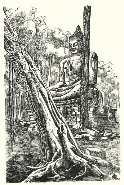 Il Buddha di Tep Pranam da Pierre Jeannerat de Beerski
