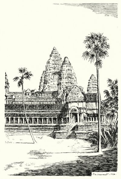 Le torri di Angkor Vat da Pierre Jeannerat de Beerski