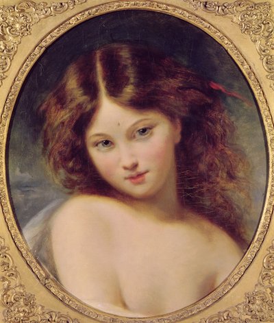 Testa di una giovane ragazza da Pierre Joseph Dedreux Dorcy