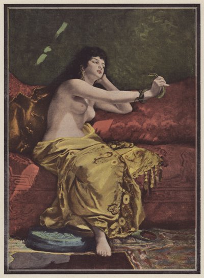 Morte di Cleopatra da Pierre Joseph Mousset