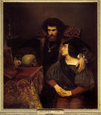 Lara Scena dal canto I di Lara di Lord Byron da Pierre Jules Jollivet