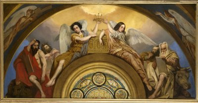 Bozzetto per la chiesa di Saint-Louis-en-l