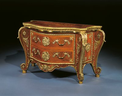 Comò bombato di Giorgio III, c.1760-65 da Pierre Langlois