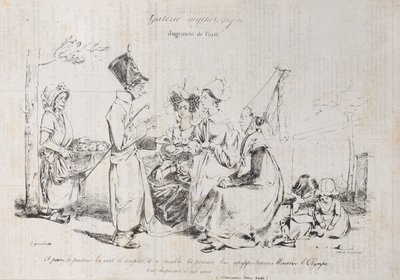 Galleria mitologica: Giudizio di Paride, ca. 1829-31 da Pierre Langlumé