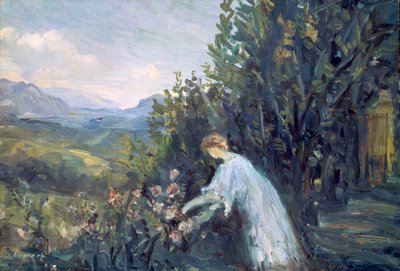 Signora nel giardino, 1909-1911 da Pierre Laprade