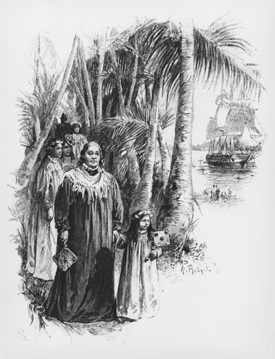 Regina Pomare IV (1827-77) di Tahiti, illustrazione da 