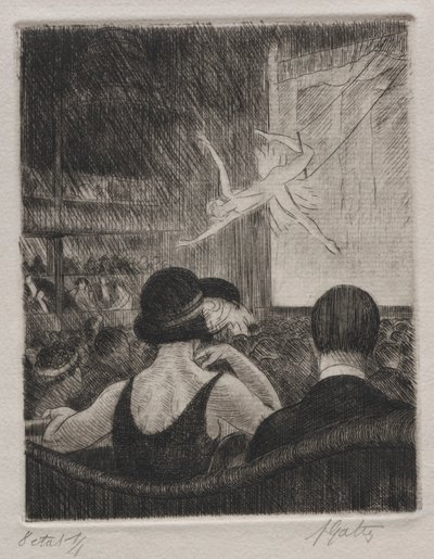 Acrobata al Music Hall da Pierre Louis Gatier