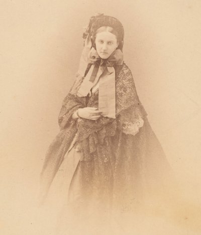 Le chapeau à brides, 1860s da Pierre Louis Pierson