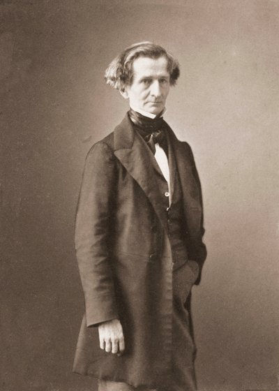 Ritratto di Hector Berlioz (1803-1869) da Pierre Louis Pierson
