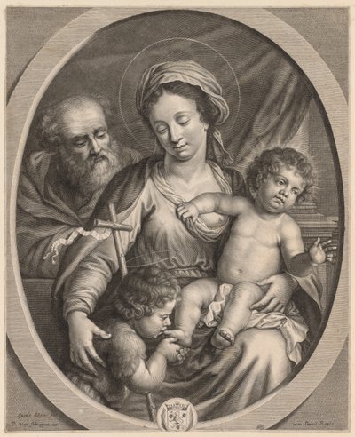 Sacra Famiglia e S. Giovanni da Pierre Louis van Schuppen