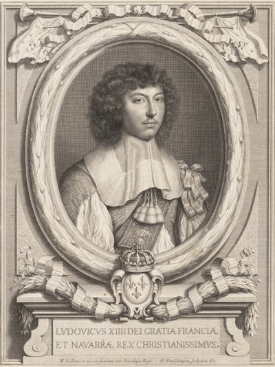 Ritratto di Luigi XIV, 1650-1702 da Pierre Louis van Schuppen