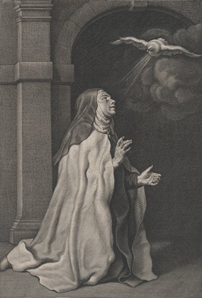 Visione della colomba di Santa Teresa d