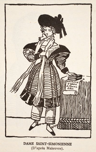 Dama Saint-Simonienne da Pierre Maleuvre