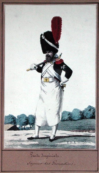 La Guardia Imperiale, Zappatore dei Granatieri da Pierre Maleuvre