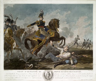 La continenza di Eugène de Beauharnais, ca 1814 da Pierre Martinet