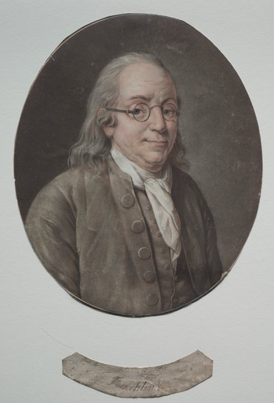 Benjamin Franklin da Pierre Michel Alix