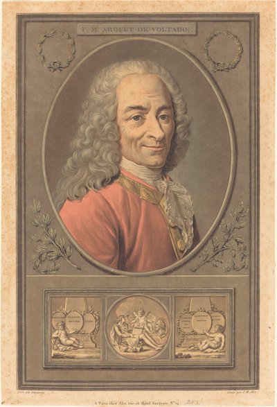 F.M. Arouet de Voltaire da Pierre Michel Alix