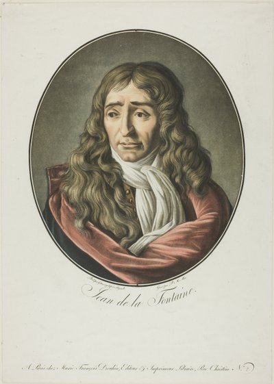 Jean de La Fontaine da Pierre Michel Alix