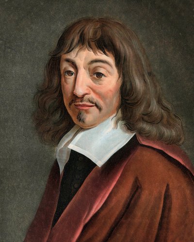 Ritratto di René Descartes da Pierre Michel Alix
