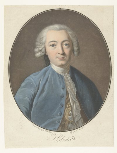 Ritratto di Claude Adrien Helvétius da Pierre Michel Alix
