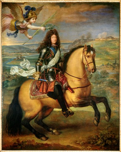 Ritratto equestre di Luigi XIV da Pierre Mignard