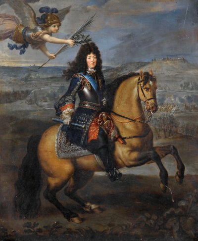 Ritratto equestre di Luigi XIV all