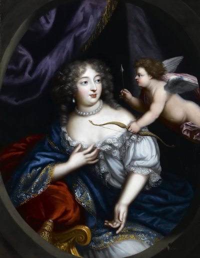 Françoise-Athénaïs de Rochechouart, marchesa di Montespan 1640-1707 da Pierre Mignard