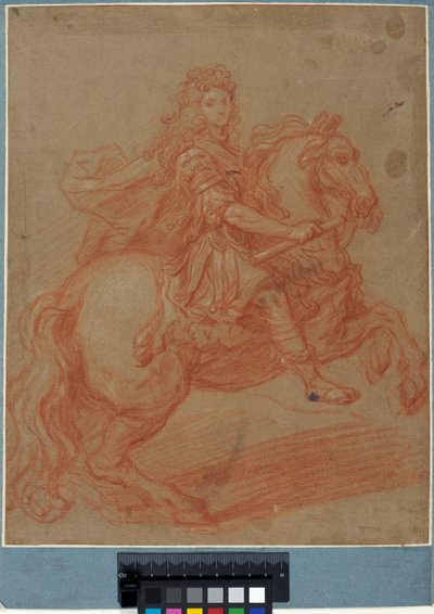 Ludwig XIV. zu Pferd da Pierre Mignard