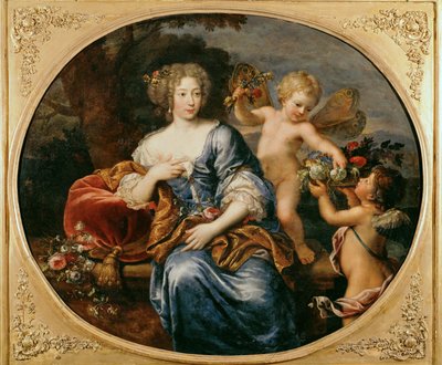 Madame de Montespan, amante di Luigi XIV ... (dipinto su tela) da Pierre Mignard