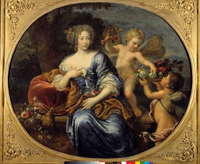Ritratto di Francoise Athenais, Marchesa di Montespan (1640-1707) da Pierre Mignard