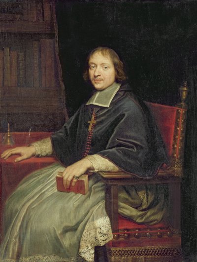 Ritratto di un chierico, detto Jean François Paul de Gondi da Pierre Mignard